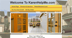 Desktop Screenshot of karenhelpme.com